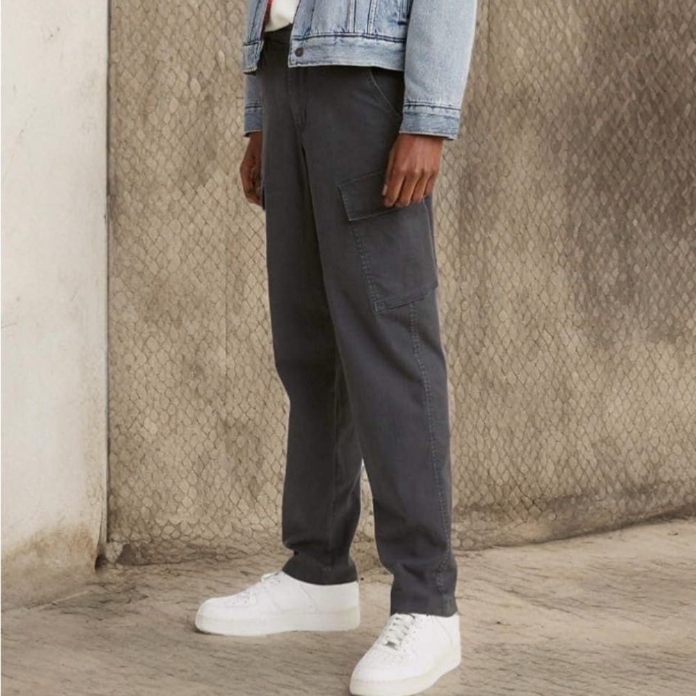 Men's Black Cargo Pants